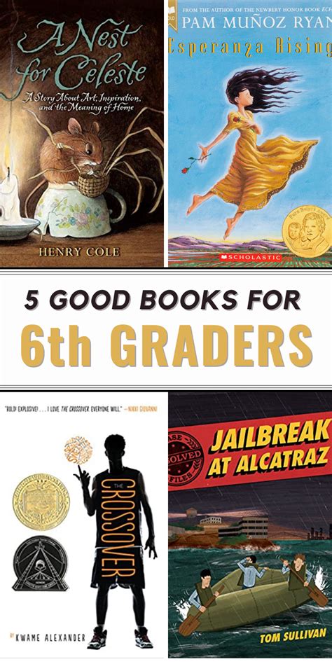 Ella Enjoyed 5 Good Books For 6th Graders Everyday Reading
