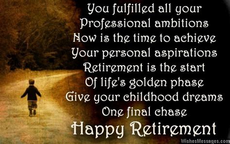 Retirement Poems And Quotes Quotesgram