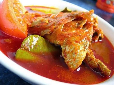 Setengah peket rempah sup serbuk (adabi). Resepi Masak Asam Pedas Ikan Merah