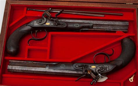 Sold Price A Wonderful Matched Pair Of Dueling Pistols October 5