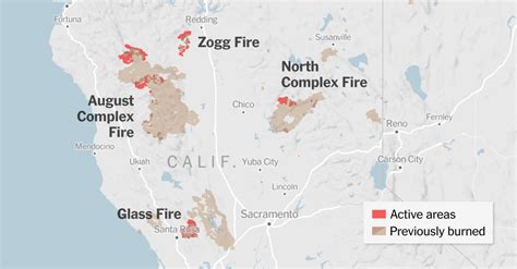 Fire Map California Oregon And Washington The New York Times