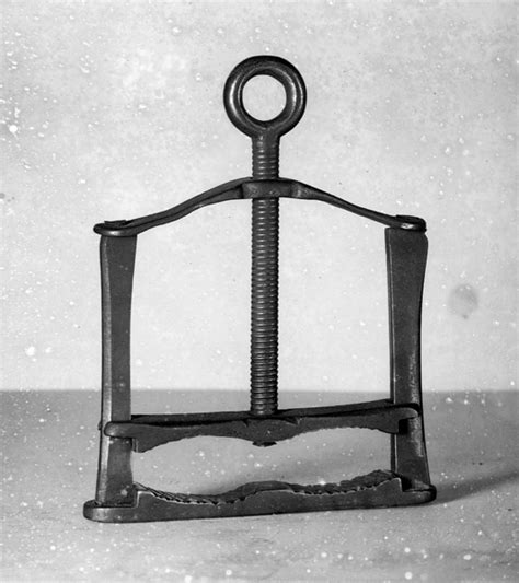 The Thumbscrew Was A Notoriously Effective Torture Device Used In