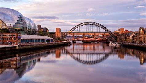 The Tyne Bridges At Sunrise A Very Photogenic Place Newcastle