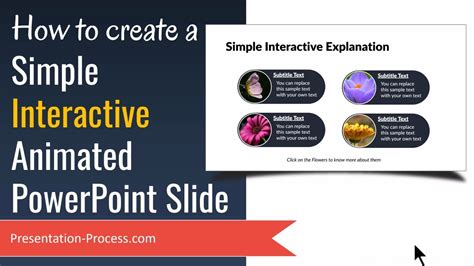Simple Interactive Powerpoint Animated Slide For Quiz Youtube