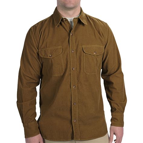 Filson Seattle Corduroy Shirt Long Sleeve For Men Save 70