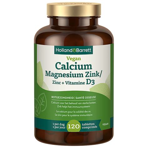 Holland And Barrett Vegan Calcium Magnesium Zink Vitamine D3