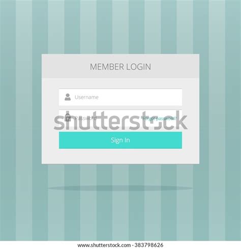 Login Box Login Form Login Ui Interface Elements Login Screen Sign