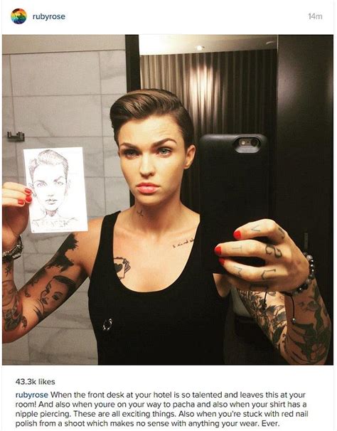 Ruby Rose Makes Comparison To Her Lookalike Justin Bieber