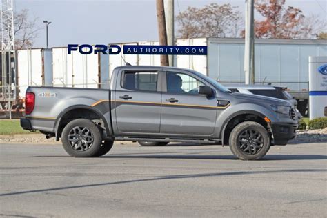 2022 Ford Ranger Spotted With Splash Package Carbonized Gray Paint