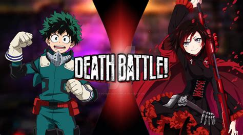 Izuku Midoriya Vs Ruby Rose By Dcvsshonenjump On Deviantart