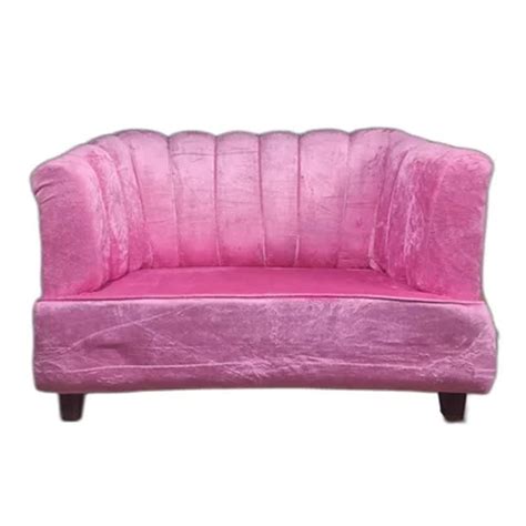 2 Seater Pink Velvet Sofa Set At Rs 18000set Goa Velha Id 25787393130