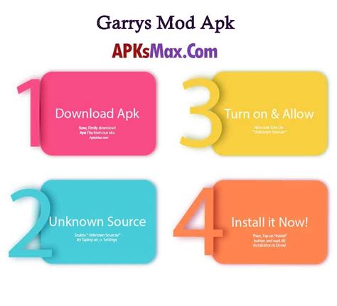 Garrys Mod Apk No Verification Latest Version 2023