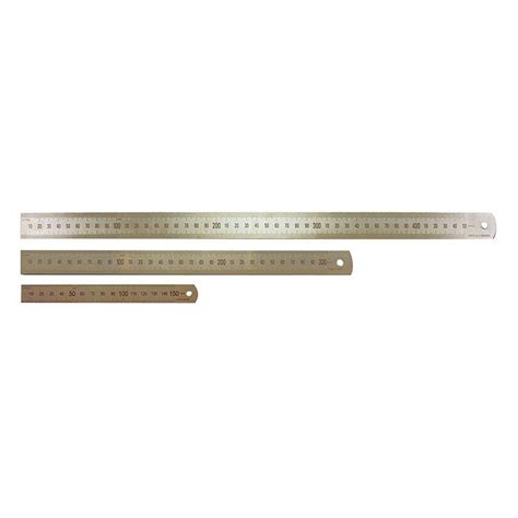 Ruler Metric Imperial 1500mm 60 Inch Stainless Steel 15021 Henchman