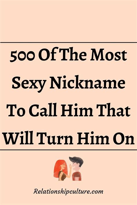 500 Top Cute Nicknames For Boyfriend Artofit