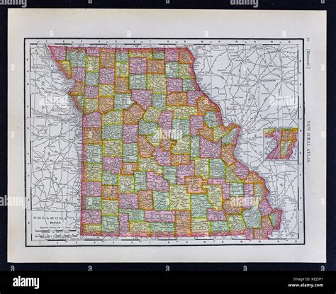 Karte Von Kansas City Fotos Und Bildmaterial In Hoher Aufl Sung Alamy