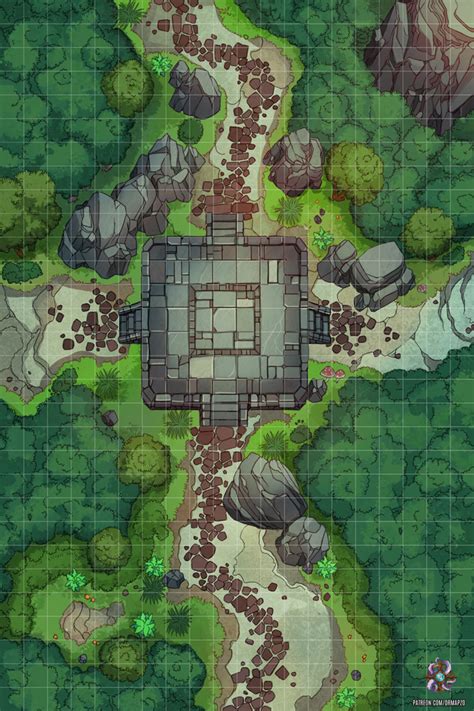 Dr Mapzo Is Creating Tabletop Rpg Maps And Tokens Patreon Tabletop Rpg Maps Dungeon Maps