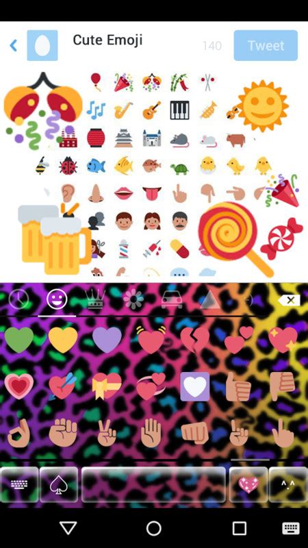 Emoji Keyboard Cute And Colorful Free Android Keyboard Download Appraw
