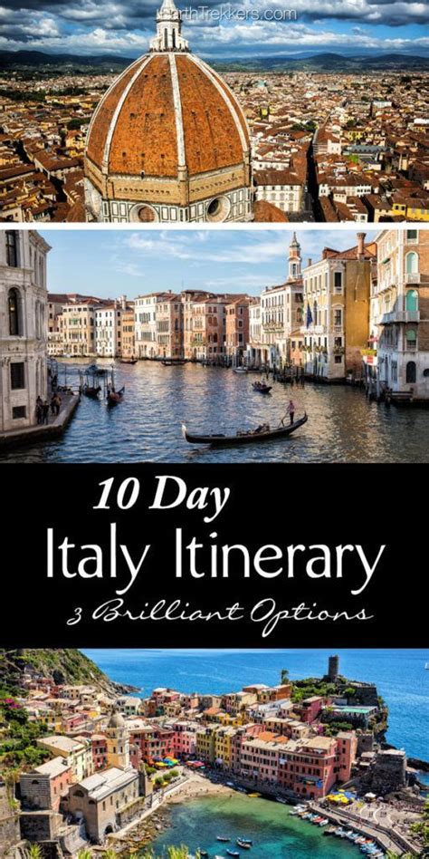 10 Days In Italy 3 Amazing Itineraries Earth Trekkers