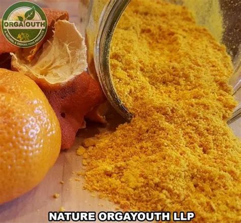 Organic Certified Orange Peel Powder Packaging Size 25 Kg At Rs 65