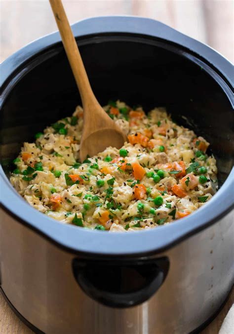 Crockpot Chicken And Rice Recipe