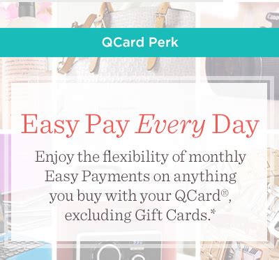 The qvc credit card allows you to spread out payments into 4 easy installments. QCard(R) — The QVC Credit Card — QVC.com