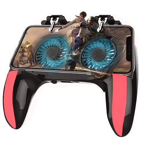 Pubg Mobile Gamepad Controller Double Cooling Strong Fan Gaming