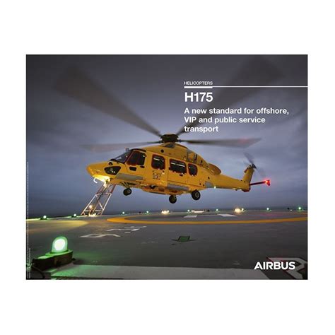 Airbus H175m Airbus H175m Helicopter Poster