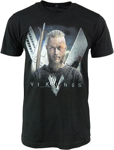 Viking Shirts For Men Men S Vikings TV Show Ragnar Lothbrok T Shirt