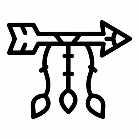 Tribal Arrow Amulet Icon Download On Iconfinder