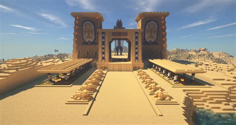 Current Survival Build Of An Egyptian Temple Complex This Is About 15