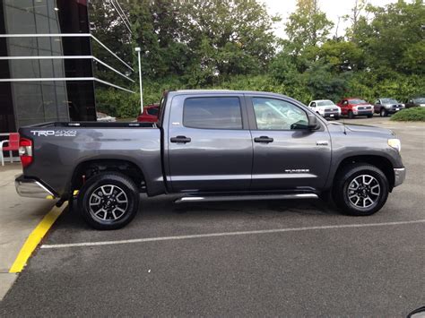In stock and ready to ship. For Sale - 2014 Tundra TRD wheels with tires | IH8MUD Forum