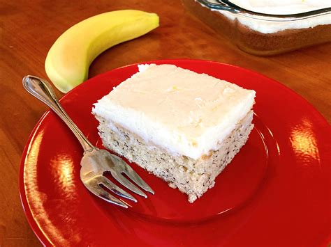 Banana Cake With Lemon Buttercream Frosting Just Jill