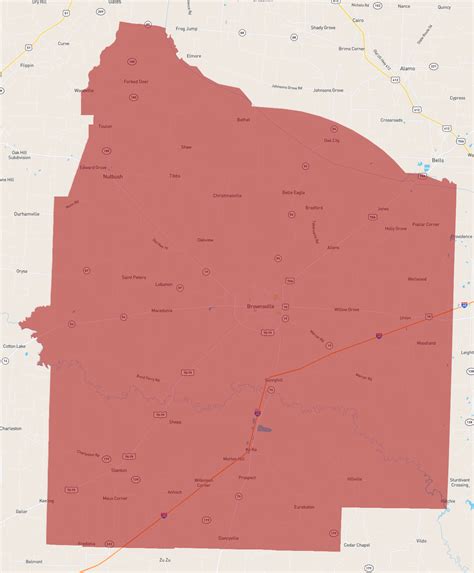 Haywood County Map