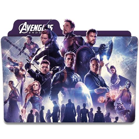 Avengers 2019 Folder Icon Designbust