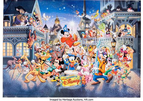 The Art Of Walt Disney Poster