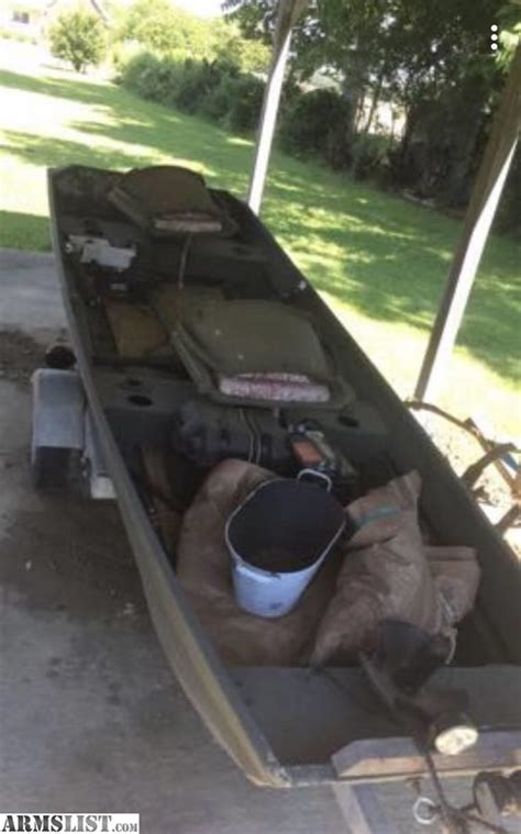 Armslist For Trade 12ft Jon Boat With Trailer And Motor