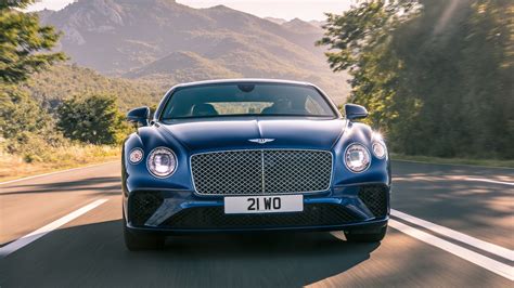 Download Bentley Continental Gt Blue Luxurious Car 1920x1080 Wallpaper