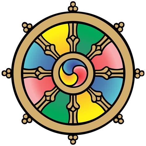 File8 Signs Khorlosvg Dharma Wheel Tattoo Dharma Wheel Dharma
