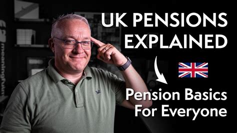 Pensions Explained Uk Pension Basics For Everyone Youtube
