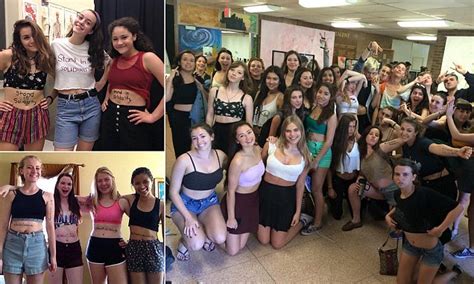 Canadian Student Organized Crop Top Day To Protest School Dress Code