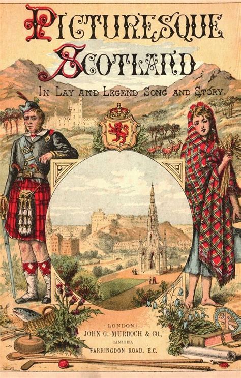 Vintage Scottish Travel Poster Scotland History Scotland Scottish