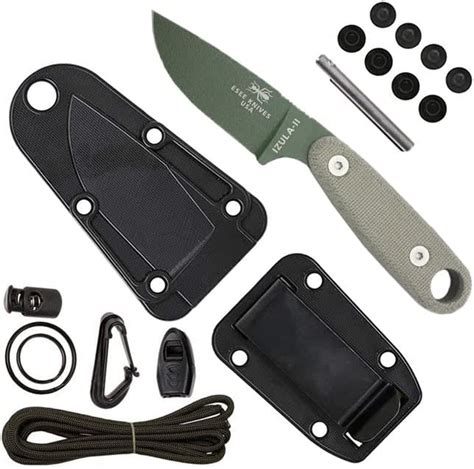 Amazon Esee Knives Izula Ii Fixed Blade Knife W Survival Kit