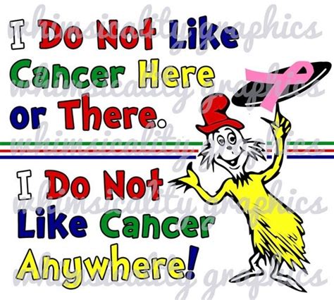 Dr Seuss Cancer Svg
