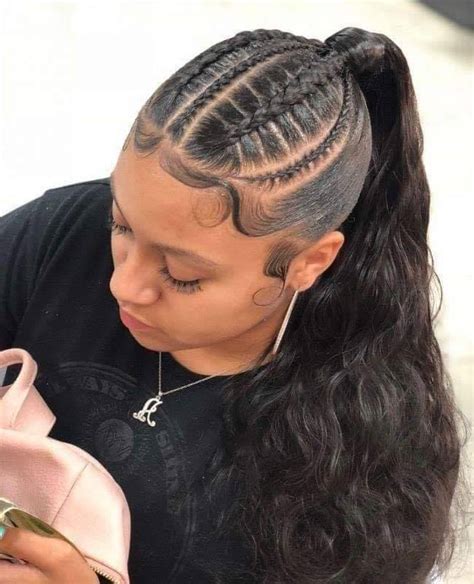 # weavon styles to fix # how to pack braids into different styles. Trending Gel Up Hairstyles- See 80+ Pictures of Trending ...