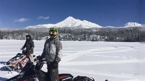 Snowmobiling Mt Bachelor Bend Or New Friends New Places Youtube