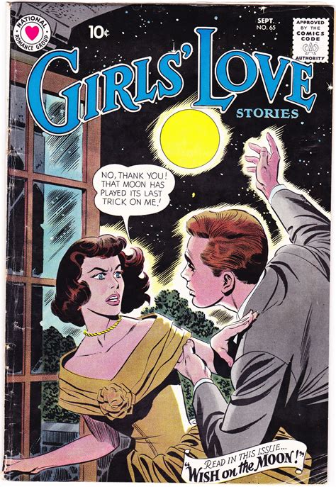 Girls Love Stories 65 Romance Comics Books 1959 Dc Vg 40 Romantic Comics Romance