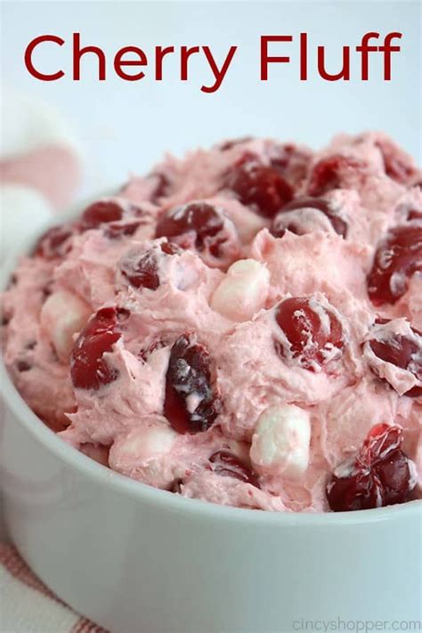 Cherry Fluff Recipe Fluff Desserts Cherry Fluff Fruit Salad With Cream