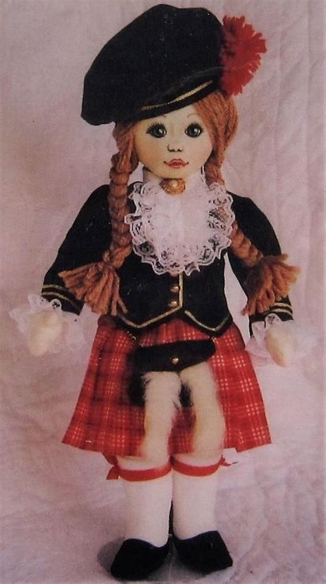 Scottish Doll And Clothing Sewing Pattern Uncut Brown House Etsy