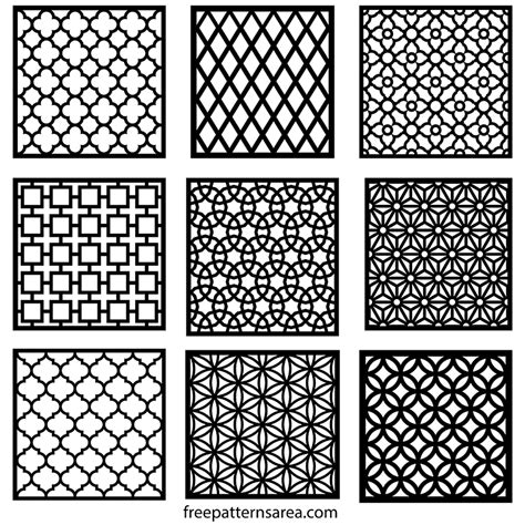 Laser Cut Patterns Vector At Collection Of Laser Cut