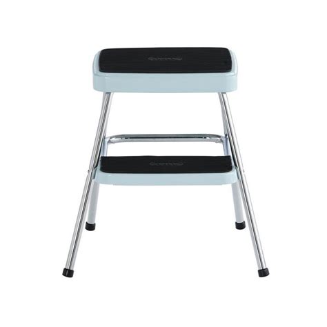 Cosco Cosco Stylaire Retro Two Step Step Stool Teal One Pack At